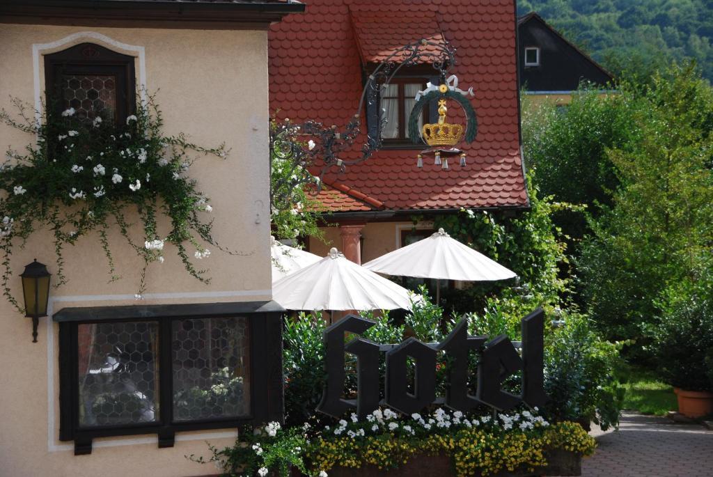 Hotel Krone Laudenbach  Exteriér fotografie