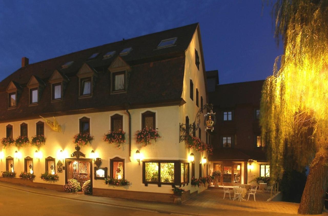 Hotel Krone Laudenbach  Exteriér fotografie